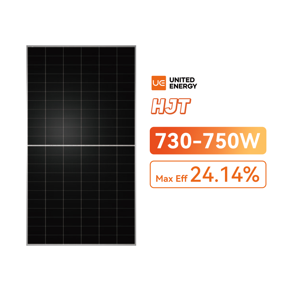 Factory Price HJT 730-750W Bifacial Photovoltaic Panels